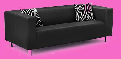 3 sitzer sofa mit federkern