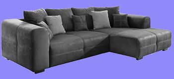 ecksofa rattan